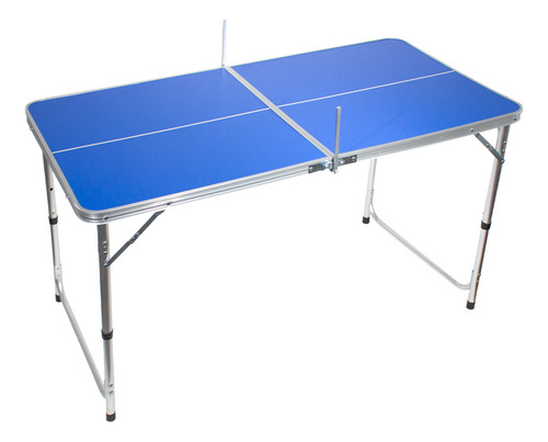 Mesa De Mini Ping-pong Plegable 120 X 60 X 70 Cm. (extendida