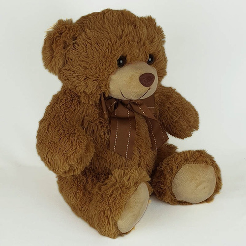 Urso De Pelúcia 35cm Marrom