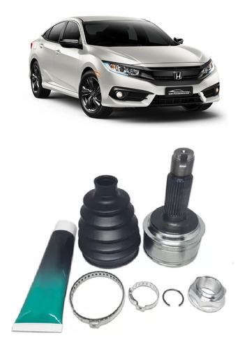 Junta Homocinética Honda Civic G10 Sedan Lx 2.0 16v 2017...