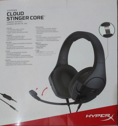 Audífonos Gamer Hyperx Cloud Stinger Core Negro (Usado)