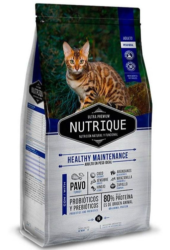 Nutrique Young Adulto Cat Maintenance X 7.5kg Envío.t.pais 