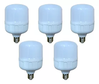 Foco Led Tipo Bala Industrial 30w 2700lm Áreas Grandes 5pz