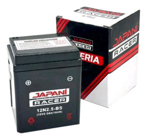 Bateria Boxer Yb2.5l Japani Racer 