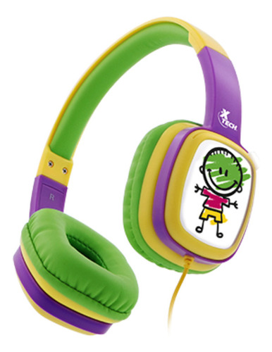 Auricular Con Cable Para Niños Sound Art X-tech Xth-350