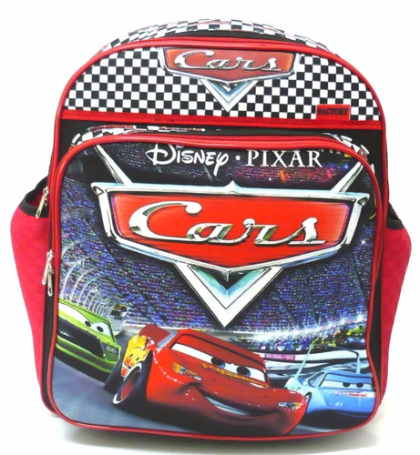 Mochila Escolar Relâmpago Mcqueen Carros Costas M F4 - 2018