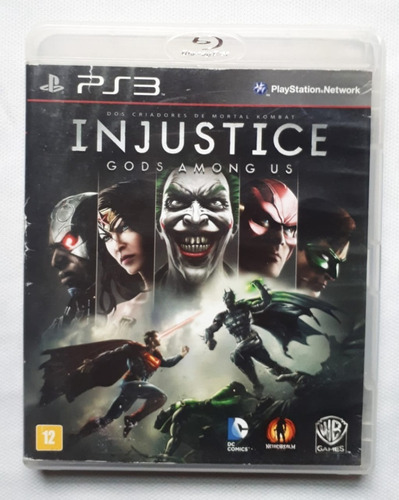 Injustice Gods Among Us - Ps3 - Midia Fisica Original