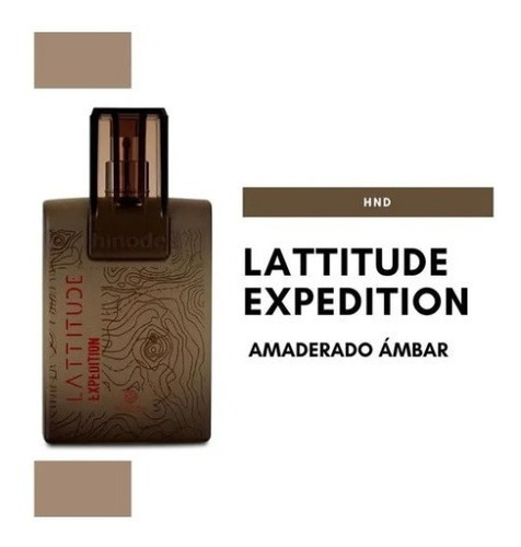 Imagem 3 de 6 de Perfume Masculino Lattitude Expedition 100ml - Hinode