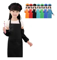 Comprar 3pzs Disfraz Chef Máster Niños Cocinero Gorro Para Niño Niñacon Gorro Y 1 Par De Mangas Y Mandil Para Niña Primavera Cocinero Toys Niños Niñas