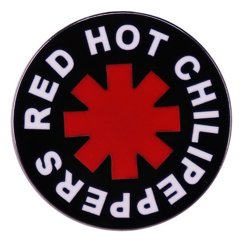 Pin Broche Metálico De Red Hot Chili Peppers Banda De Rock