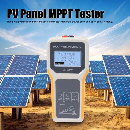 Multímetro Fotovoltaico Ey1600w Con Medidor De Paneles Solar