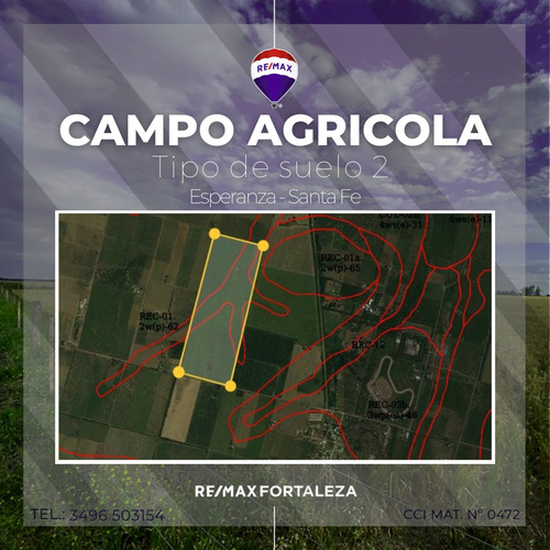 Imagen 2 de 3 de Venta De Campo Suelo 2 En Esperanza