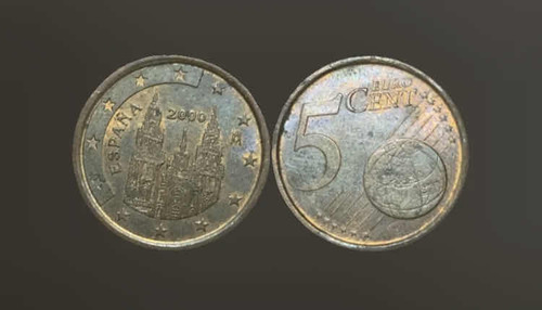 Moneda 5 Centimo España 2000