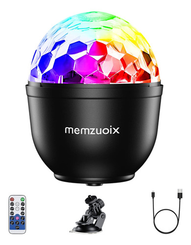 Memzuoix Luz De Bola De Discoteca Para Fiesta Rgb+w Mini Dj