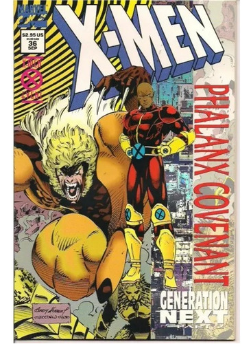Revista Comic X-men Phalanx Covenant 36 Sep