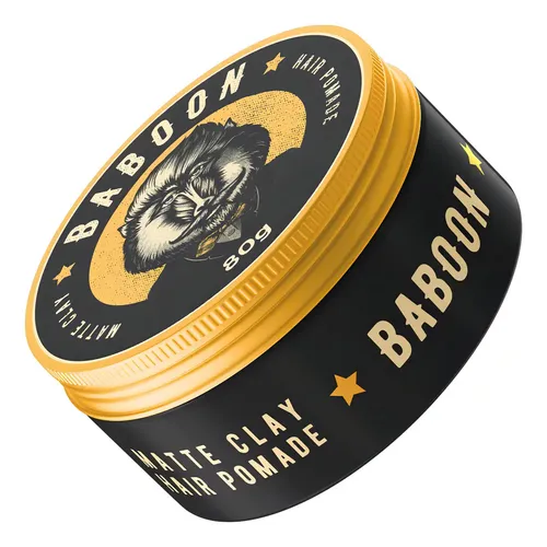 Pomada Modeladora Matte Clay Baboon 80g 1 Unidade - foto 1