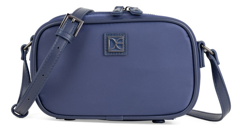 Bolsa Crossbody Cloe Saknila Chico Color Azul marino
