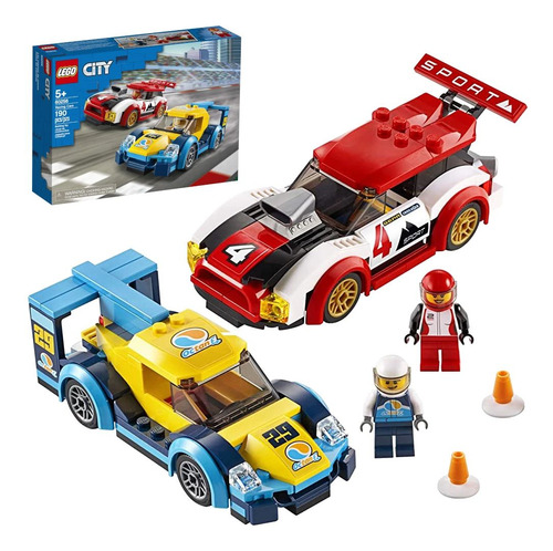 Lego Carros De Corrida City 190 Peças Ref. 60256