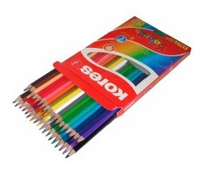 Imagen 2 de 3 de Creyones Kores De 36 Colores