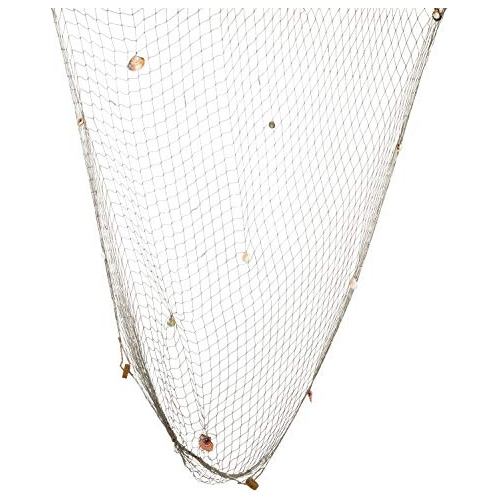 Fish Net With Shell And Cork Multi