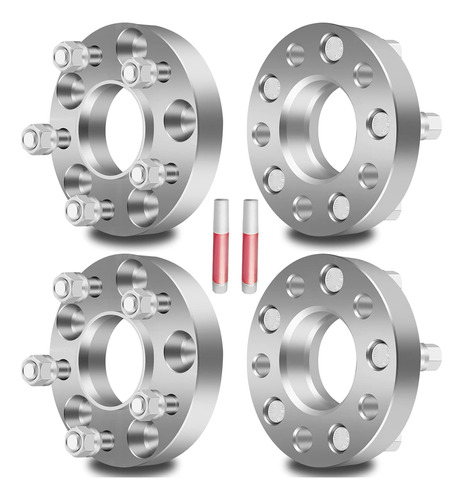 4 Adaptadores Espaciadores De Rueda De 5 Lug De 1 Pulgada, 5