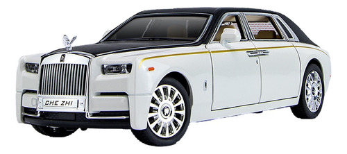 Coche De Aleación Rolls Royce Phantom Decoración 1:24