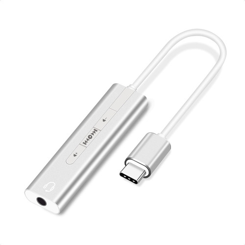 Tarjeta De Sonido Adaptador 2 En 1 Externo Usb C A 3,5mm