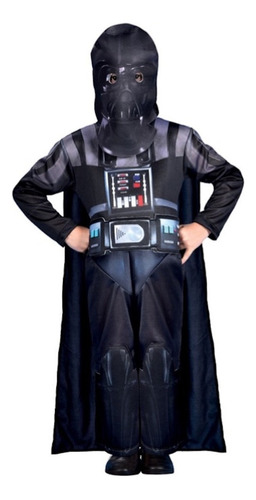 Disfraz Star Wars Con Luz Darth Vader 3-4 Años Cad60091 