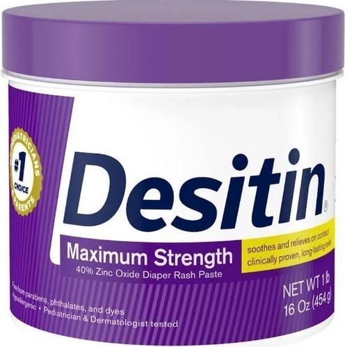 Desitin Bebe Máxima Potencia Morada Crema Original  16oz 1lb