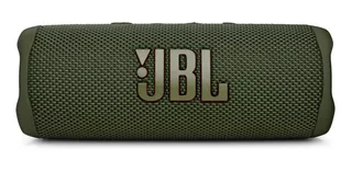 Bocina JBL Flip 6 portátil con bluetooth waterproof verde