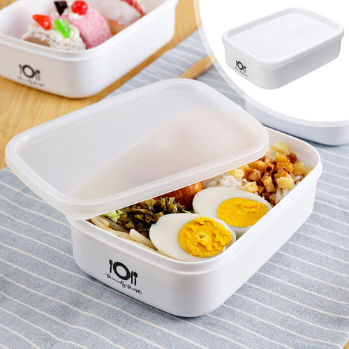 Un Recipiente De Almacenamiento De Alimentos Con Tapa De Dos