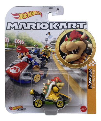 Hot Wheels Mario Kart Bowser Standard Kart