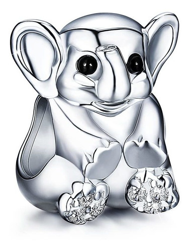 Colgante  Elefante Compatible Con Pulsera Pandora Pla Fr32m