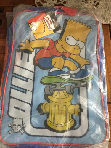 Mochila Escolar- Simpsons- Bart-