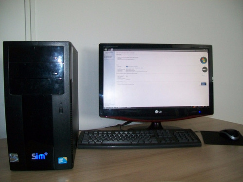 Computador Positivo Sim - Usado - Core 2 Duo E7500