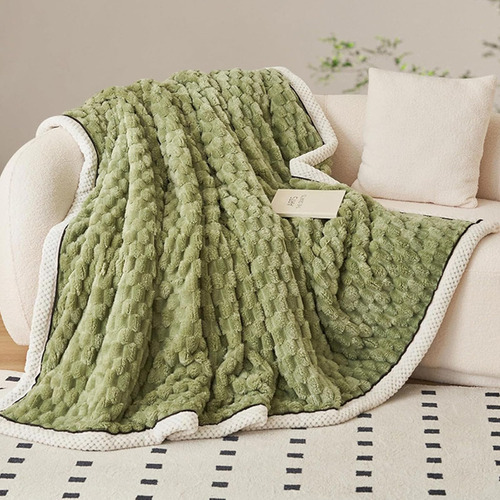 Cobija Suave Y Caliente De Forro Polar Para Cama Sofa,cobija