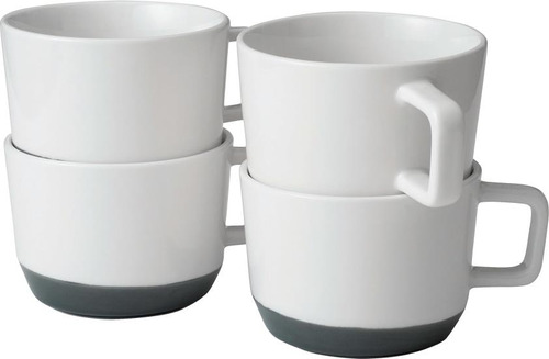 Libbey Austin Taza De Café Grande De Porcelana De 17,5 Onzas