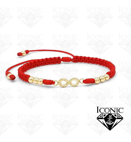 Pulsera Infinito Oro Laminado 18k Iconic Store