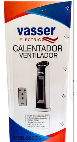 Calefactor Vasser Hbs-200c5 Funcion Giratoria 