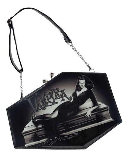 Bolso Mano Vampira Craneo Ataud Deluxe Kreepsville Horror  