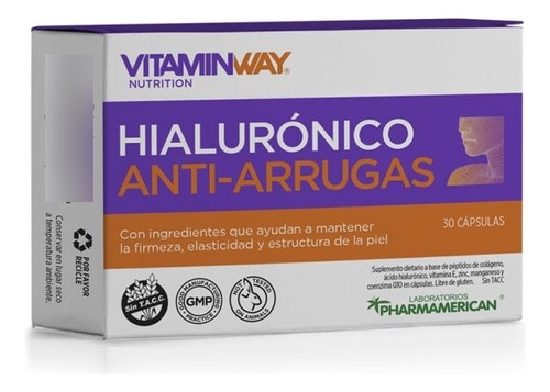 Vitamin Way Hialuronico Anti Arrugas 30u