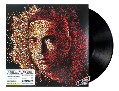 Eminem - Relapse - 2 Lp Acetato Vinyl