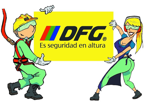 Imagen 8 de 8 de Arnes Kit Completo Trabajo En Altura Linea De Vida De 60mts