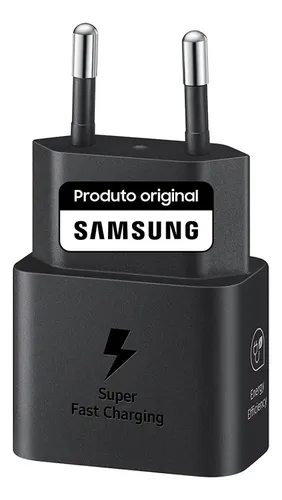 Carregador De Parede Super Rápido 45w (cabo Usb-c) Cor Preto