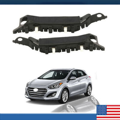 Us Bumper Bracket For 2011-2015 Hyundai Elantra Set Of 2 Jjb