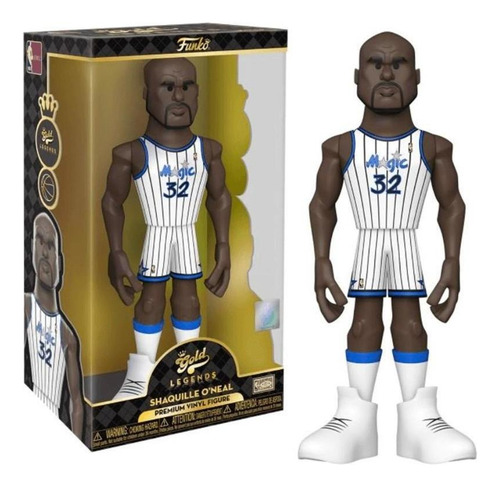 Funko Shaquille O'Neal Orlando Magic de la NBA Funko Gold, tamaño 12 cm