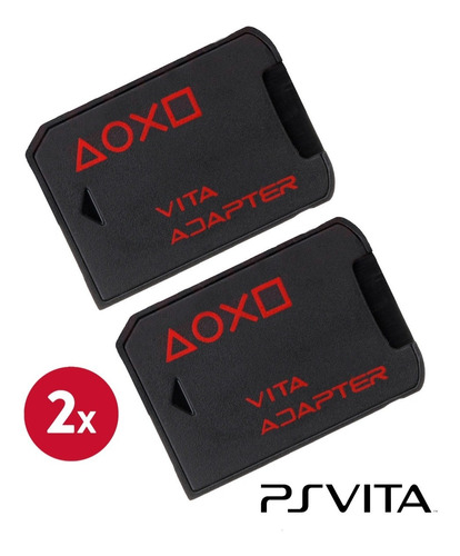 Adaptador Psvita Sd2vita Memoria Micro Sd Hasta 256gb 2 Unid