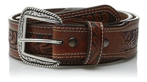 Ariat Cinturon De Roble Recto Para Hombre