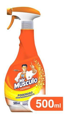 Kit 2 Desengordurantes Mr Músculo Laranja 500ml 10x Ação