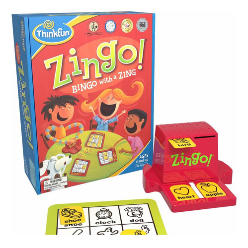 Juego De Mesa Juego De Bingo Zingo Con Un Toque Dist Fr80jm