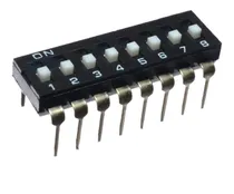 Comprar Dip Switch 8 Pin Para Protoboard Circuito Integrado 1 Pieza